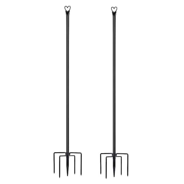 String Light Poles -2 Pack 9.8FT for Outside Hanging Backyard, Garden,  Patio, Deck Lighting Stand for Parties, Wedding TG-B55H-47 The Home Depot
