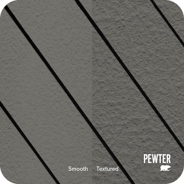 5 gal. #SC-131 Pewter Smooth Solid Color Exterior Wood and Concrete Coating