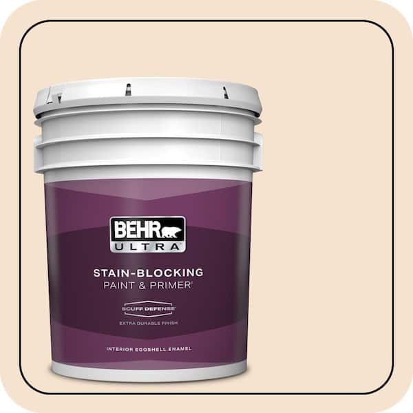BEHR ULTRA 5 gal. #PPL-32 Autumn Glow Extra Durable Eggshell Enamel Interior Paint & Primer