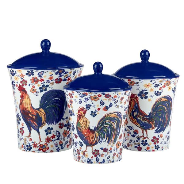 ROOSTER War Motif Cocktail Shaker and offers 5 Matching Glasses w lid