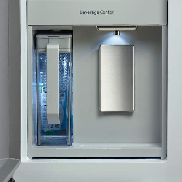 Samsung Bespoke 4-Door Flex Refrigerator 29 cu. ft. in Custom Panel-Ready with Beverage Center RF29DB9600AP
