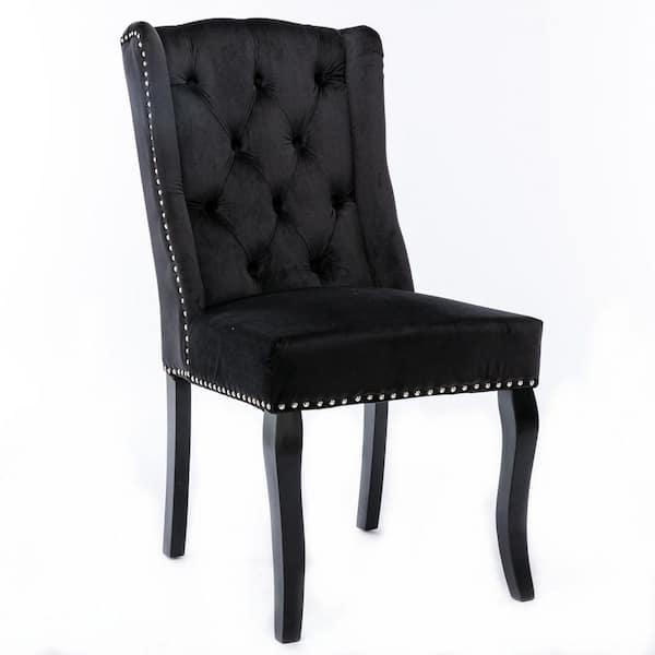 Black and White Stripes Dining Chair Accent Chair End Chair 