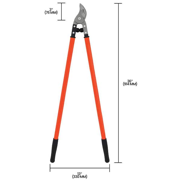 Zenport 2 in. Cut, 36 in. L Professional Orchard and Landscape