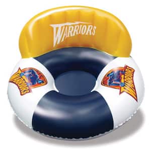 Golden State Warriors NBA Deluxe Swimming Pool Float Tube