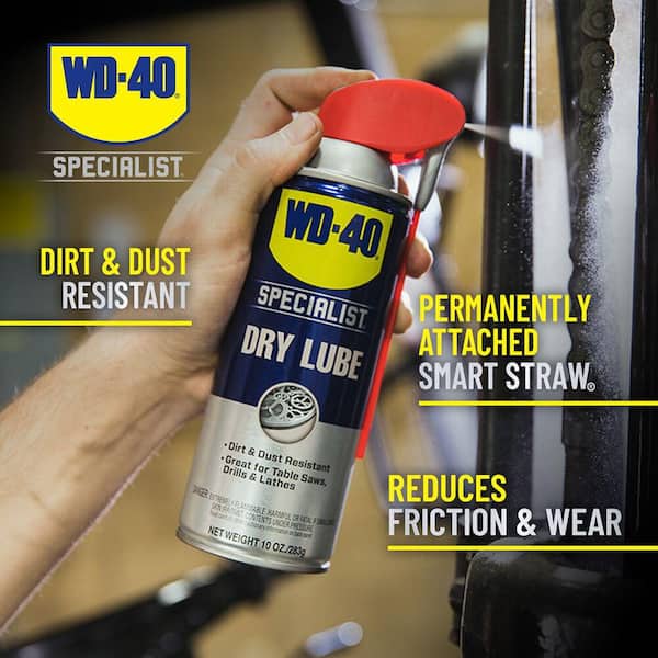 10 oz. Dry Lube, Lubricant with Smart Straw Spray (2-Pack)