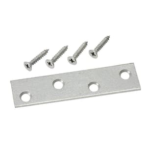 3 in. Galvanized Mending Plate (6-Pack)