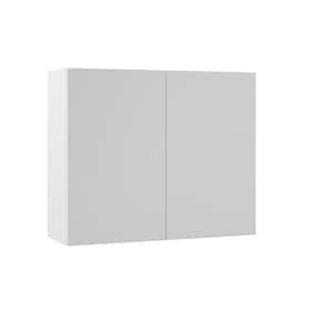 Designer Series Edgeley Assembled 36x30x12 in. Wall Kitchen Cabinet in White