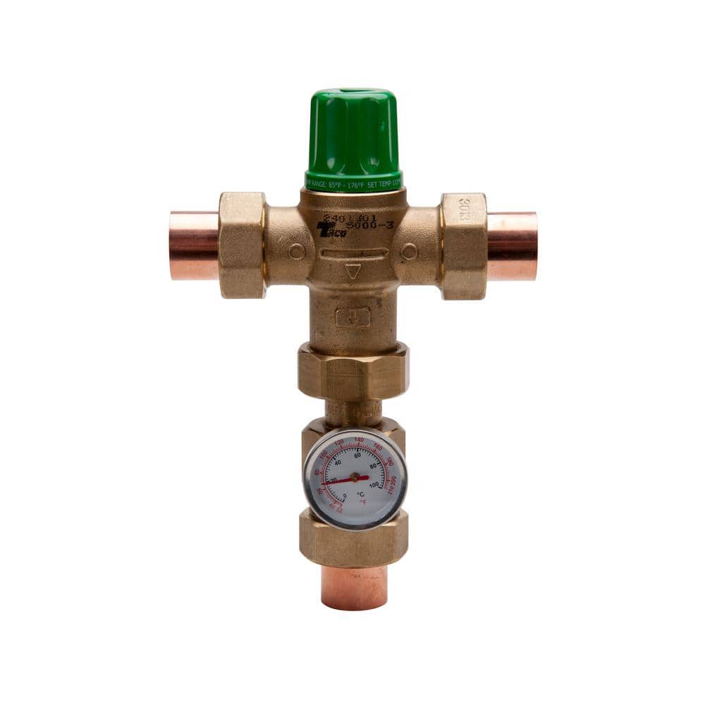 3/4 in. Union Sweat Lead-Free Mixing Valve with Gauge price history on PriceWatchPro