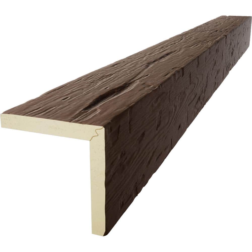 Hand Hewn Redwood Faux Wood 8' Ceiling Beam