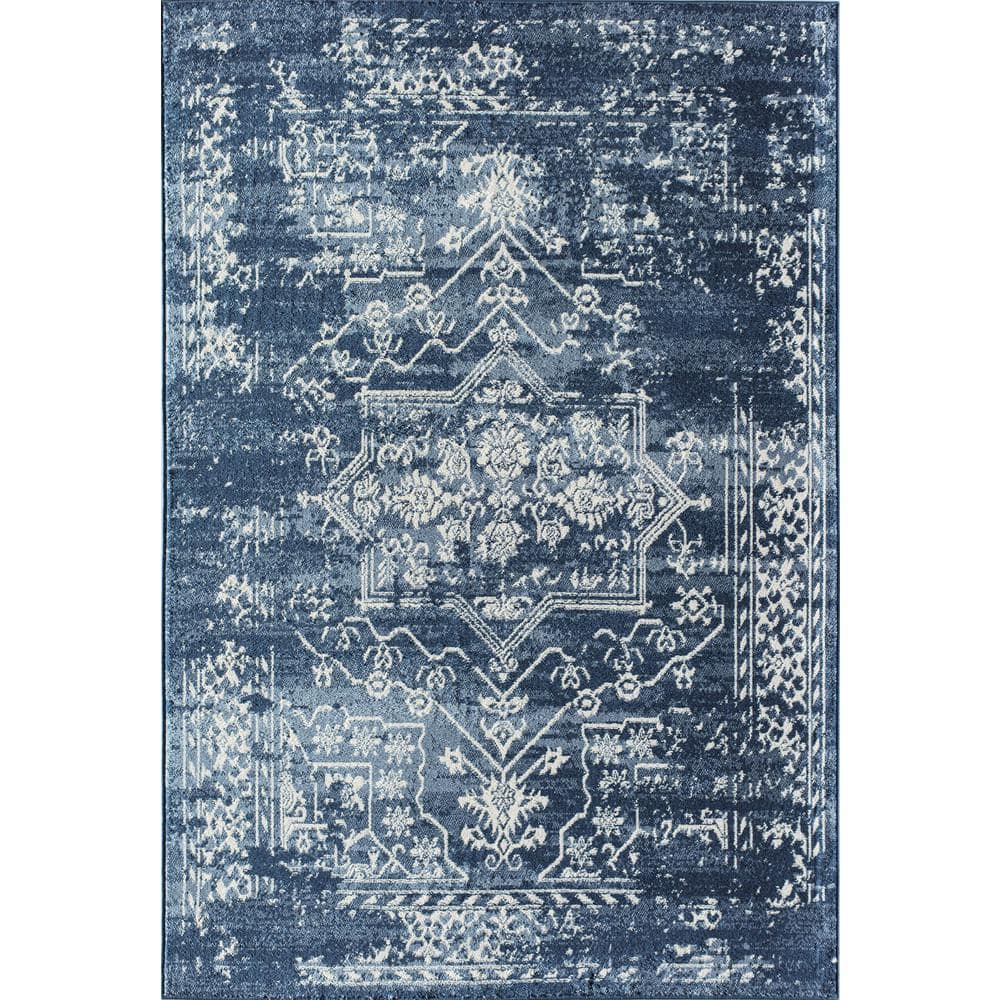 Rugs America Rugs America Sea Salt 2 ft. x 4 ft. Indoor Area Rug RA30053 The Home Depot
