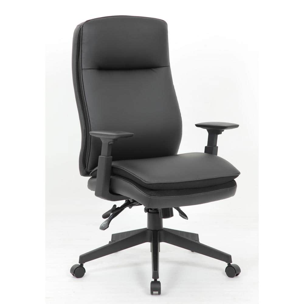 Boss Chairs Boss Black Deluxe Posture Chair