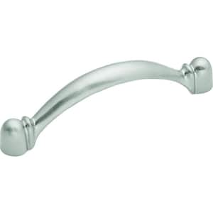 Conquest 3 in. Center-to-Center Satin-Nickel Cabinet Pull