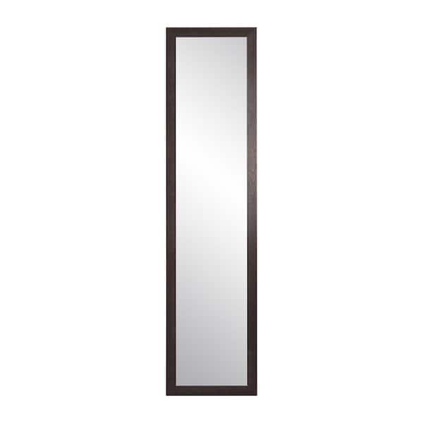 BrandtWorks 13 in. W x 68 in. H Rectangle Framed Wooden Mirror