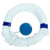 23 ft. Blue and White Swimming Pool Divider and Safety Rope Line with Floats