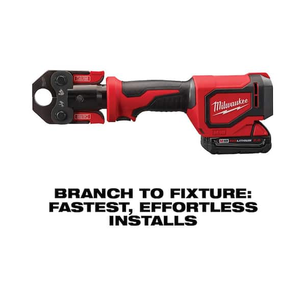 Milwaukee 2674-22C Short Throw Press Tool Kit w/ PEX Crimp Jaws