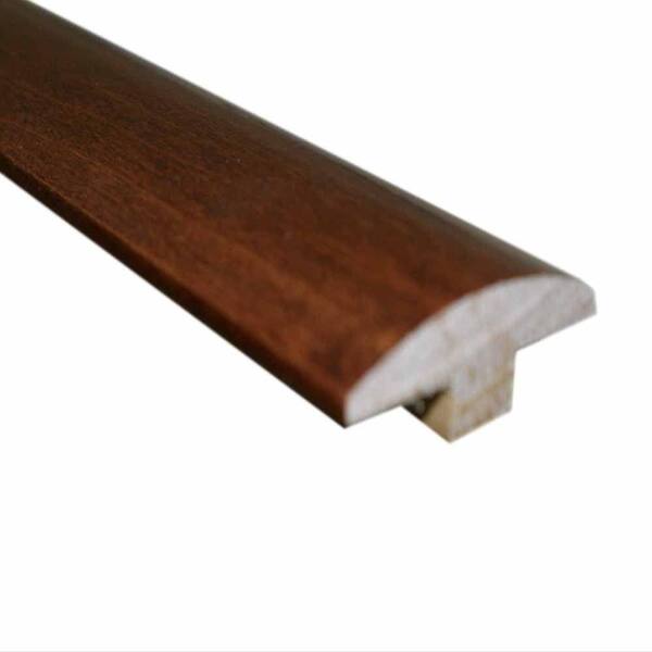 Unbranded Handscraped Maple Spice/Nutmeg 3/4 in. Thick x 2 in. Wide x 78 in. Length Hardwood T-Molding