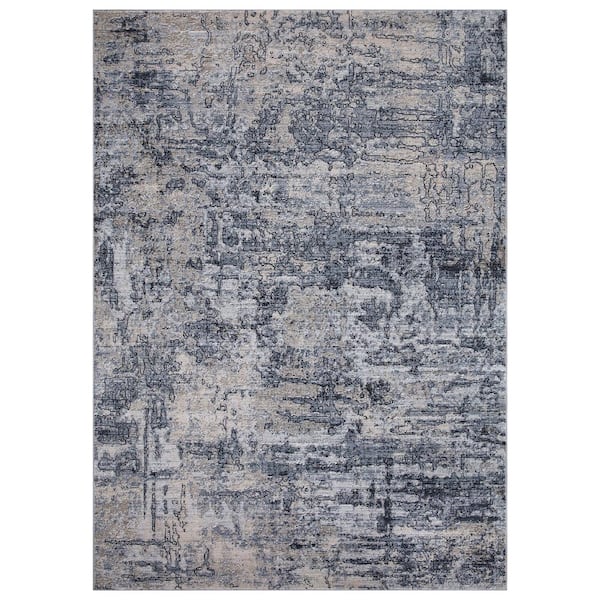 Concord Global Trading Barcelona Coronado Blue 5 ft. x 7 ft. Area Rug