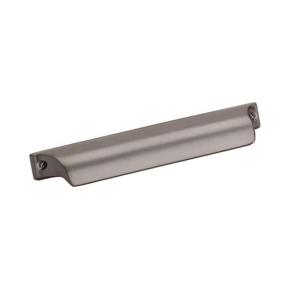 Amerock Jolene 5-1/16 in. (128mm) Classic Black Brushed Nickel Cabinet Cup Pull