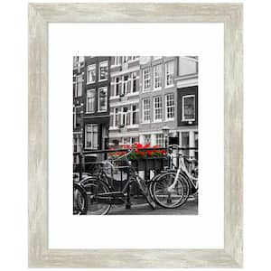Crackled Metallic Narrow Picture Frame Opening Size 11 x 14 in. (Matted To 8 x 10 in.)