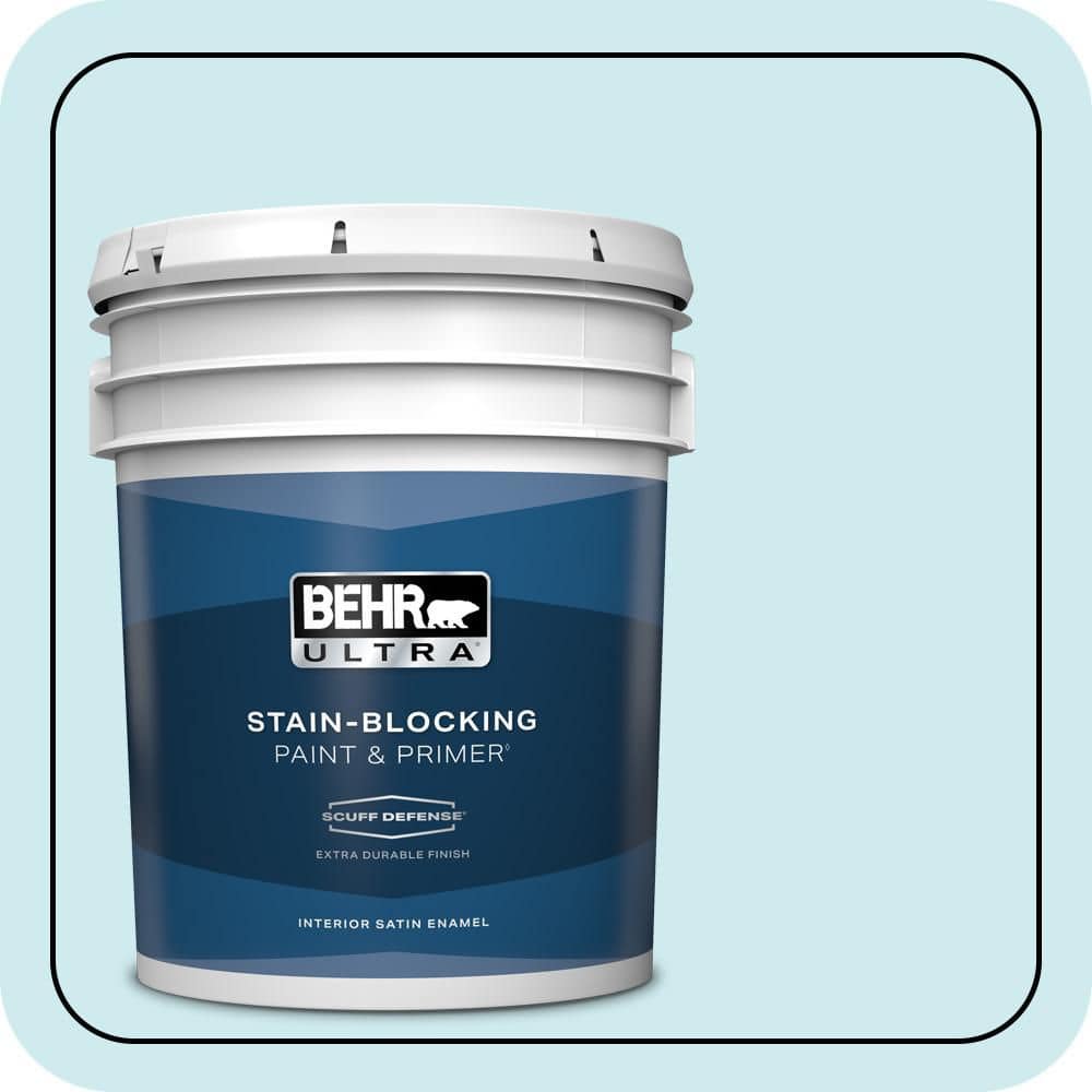 5 gal. #510A-2 Salty Tear Extra Durable Satin Enamel Interior Paint & Primer price history on PriceWatchPro