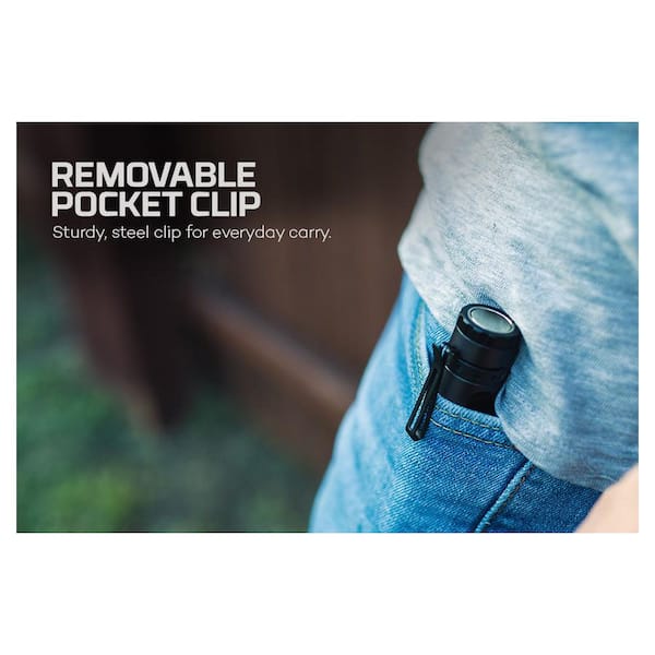 NEBO Mini Larry 500 Lumens Rechargeable LED Tactical Flashlight