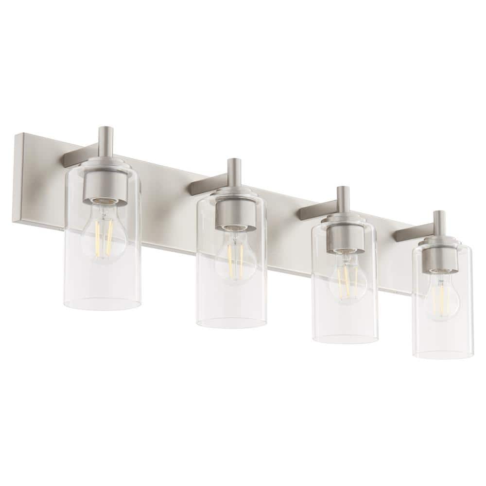Fallstaff 31.5 W 4-Light Stain Nickel Vanity price history on PriceWatchPro