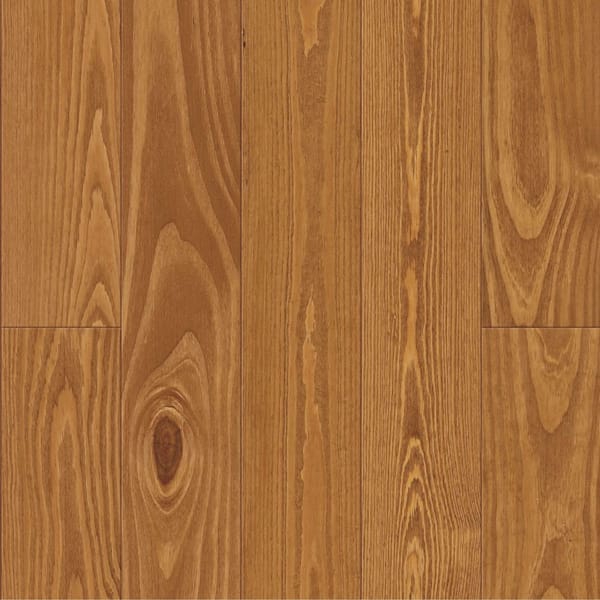 Antiqued Wire Brushed Honey Pine 3/4 in. T x 5-1/8 in. Wide x Random Length Solid Hardwood Flooring (23.3 sq. ft.)