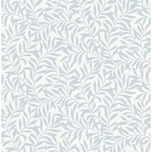Chesapeake Frederique Blue Floral PrePasted Paper Wallpaper Roll  407270004  The Home Depot