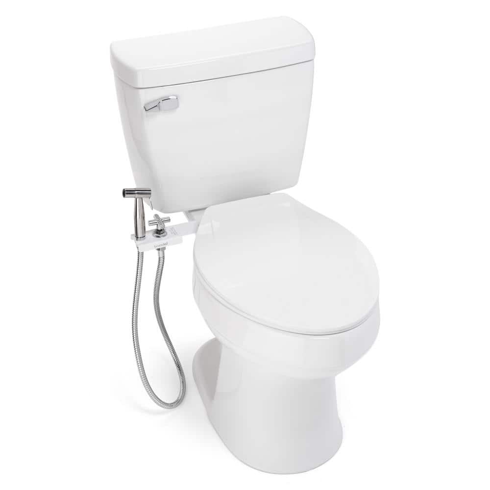 White Stainless Steel Handheld Bidet Sprayer with Holster