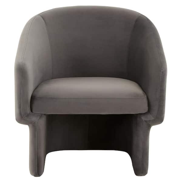 SAFAVIEH Susie Dark Grey Accent Chair