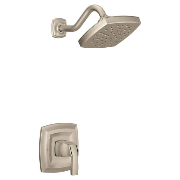 MOEN Voss 3-Series 1-Handle M-core Shower Trim Kit in Brushed Nickel (Valve Not Included)
