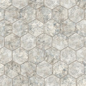 Tivoli Hex Tapestry 5-1/2 in. x 6-1/4 in. Porcelain Floor and Wall Tile (4.94 sq. ft./Case)