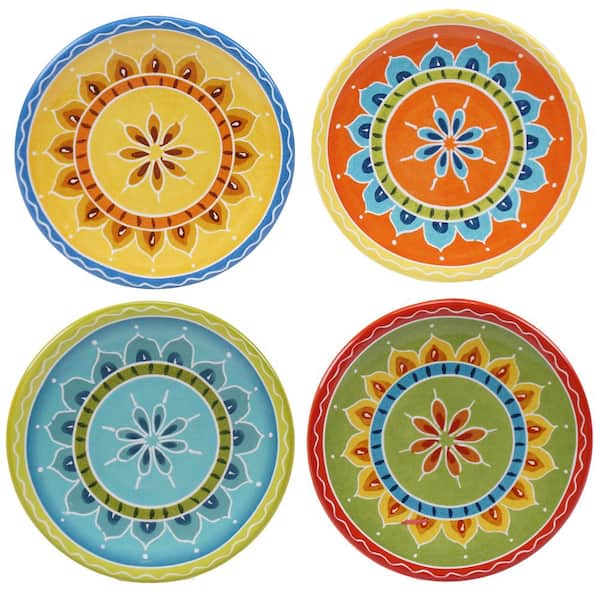 Unbranded Valencia 6.25 in. Canape Plate (Set of 4)