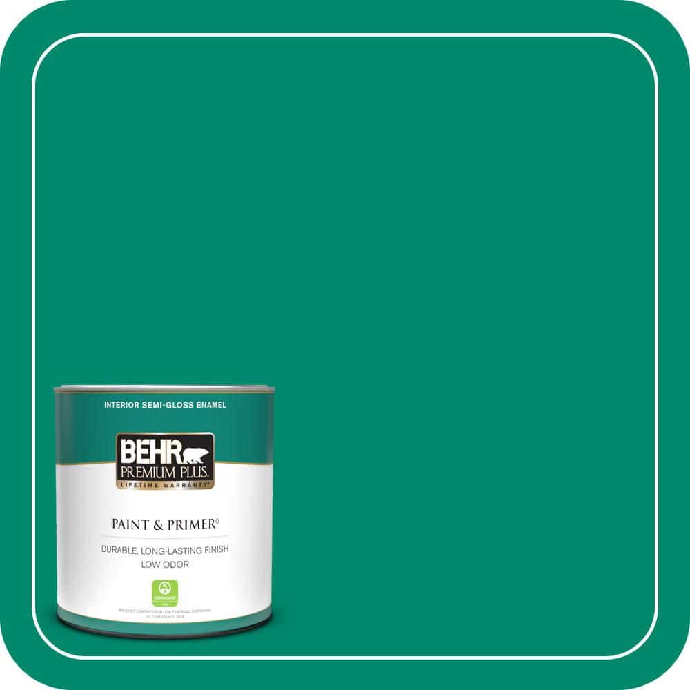 1 qt. #P430-6A Celtic Queen Semi-Gloss Enamel Low Odor Interior Paint & Primer price history on PriceWatchPro