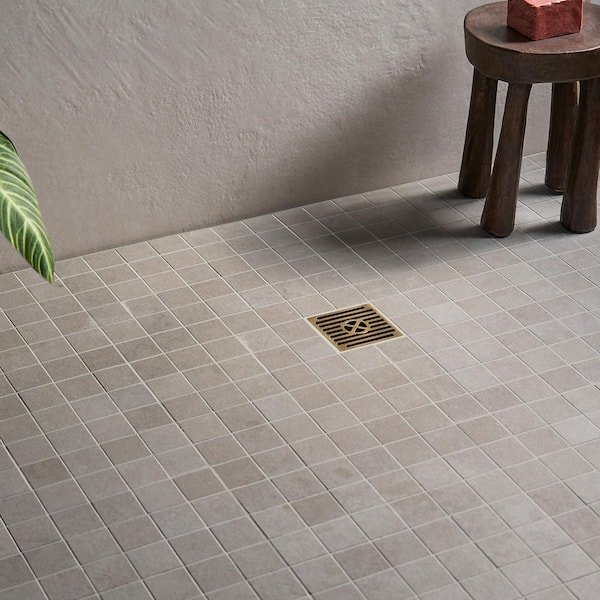 Ivy Hill Tile Urbane Linen Warm Gray 11.81 in. x 11.81 in. Matte