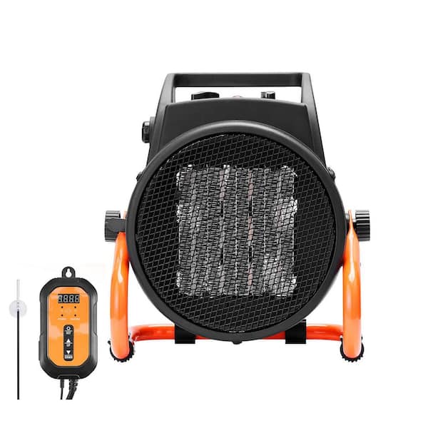 Greenhouse Heater with Thermostat, 3-Speed Setting Small Grow Tent Heater, 1500-Watt PTC Fast Heating