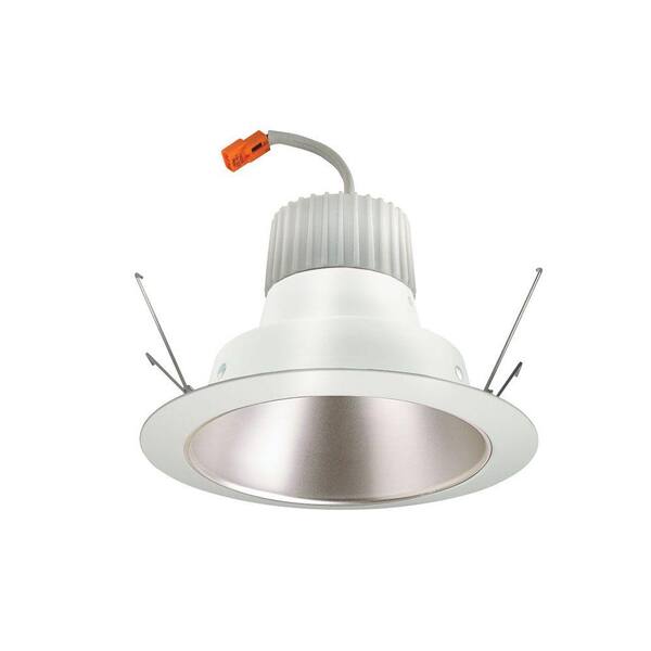 Juno 6 in. Haze Cone Recessed LED Downlight Retrofit Trim Module with 900 Lumen 3000K