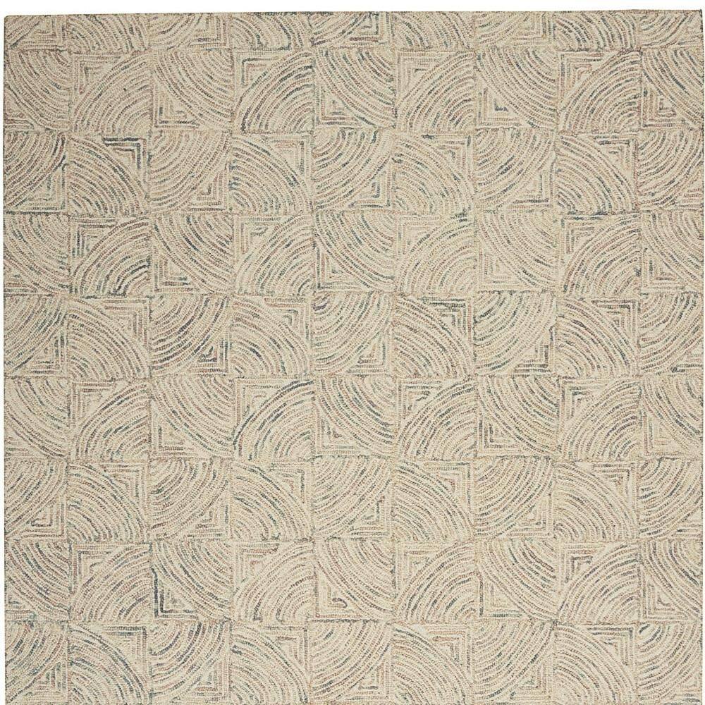4 X 6 Gray Geometric WashableArea RugRunner Rug price history on PriceWatchPro