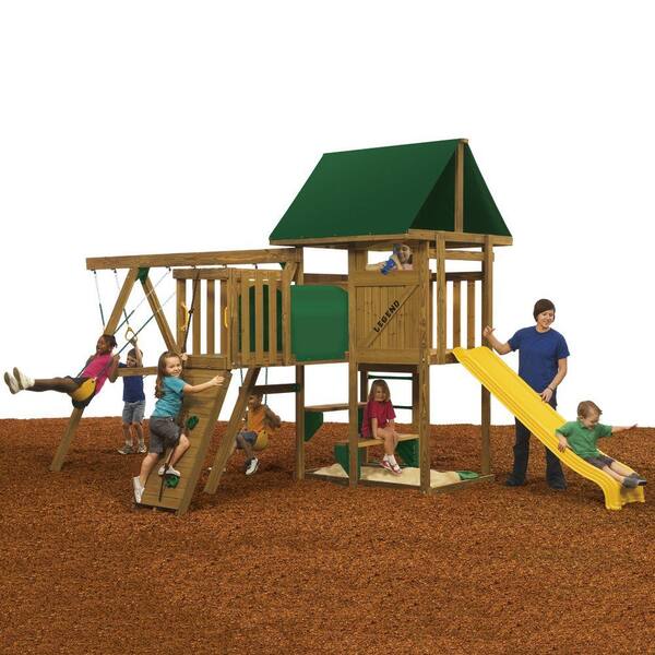 PlayStar Legend Qualifier Ready to Assemble Swing Set