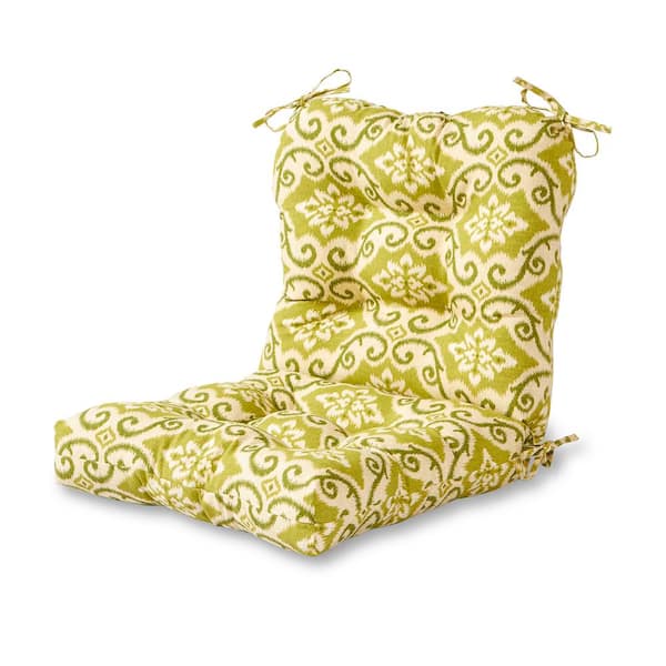 Greendale Home Fashions Shoreham Ikat Outdoor Dining Chair Cushion