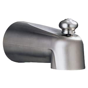 Leland 5-1/2 in. Tub Spout in Stainless-Steel