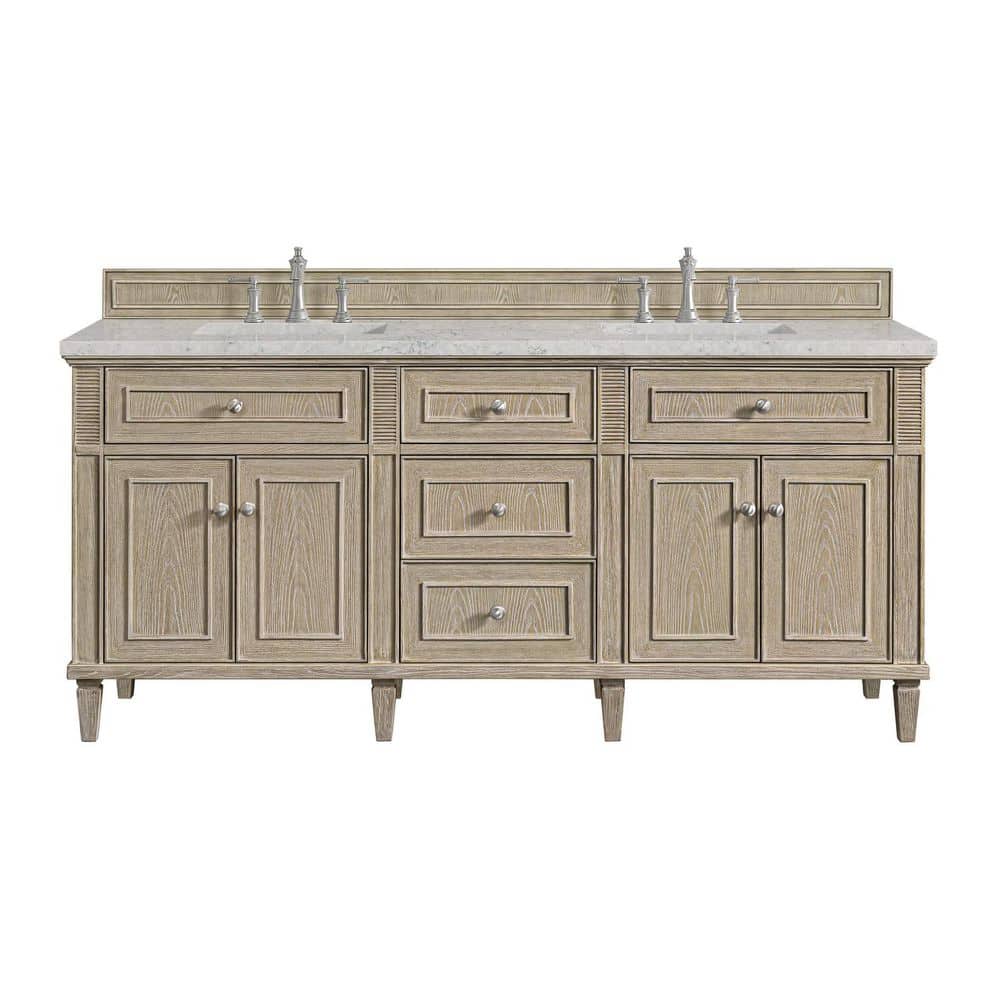 James Martin Vanities Lorelai 72.0 in. Double Bath Vanity in ...