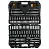DEWALT Toughseries 140-Pieces Mechanics Tool Set for 1/4 in. and 3/8 in. Drive with Hard Shell Carrier DWMT45408