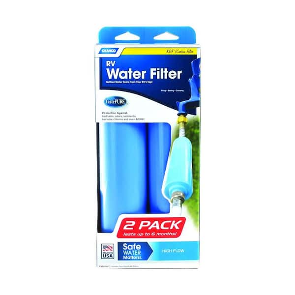 Camco In-Line RV Water Filter, (2-Pack) - Wood Shed Lumber