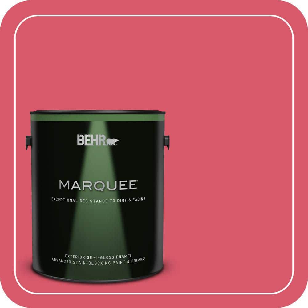 1 gal. #130B-6 Dragon Fruit Semi-Gloss Enamel Exterior Paint & Primer price history on PriceWatchPro