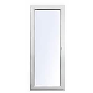 24 in. x 72 in. Elite Euro White Double-Pane Vinyl Tilt/Turn Window with Left Inward Swing