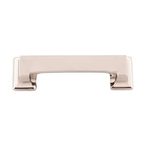 Studio 3 in. (76 mm) and 3-3/4 in. (96 mm) Polished Nickel Drawer Cup Pull (10-Pack)