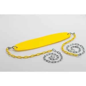 Ultimate Yellow Belt Swing Seat with Chains