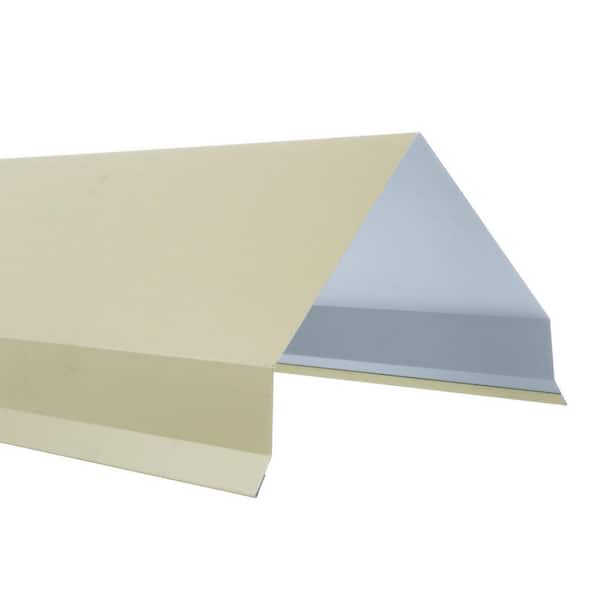 Gibraltar Building Products 6.5 in. x 10 ft. 29-Gauge Galvalume Steel GR2 Gable Rake Flashing in Stone