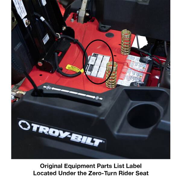 Troy bilt 110 discount parts